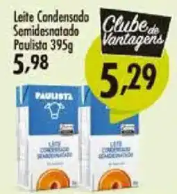 Confiança Supermercados Leite Condensado Semidesnatado Paulista oferta