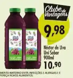 Confiança Supermercados Nectar de Uva Uni Sabor oferta