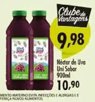 Confiança Supermercados Nectar de Uva Uni Sabor oferta