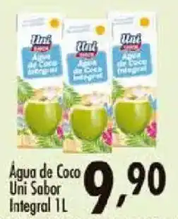 Confiança Supermercados Água de Coco Uni Sabor Integral oferta