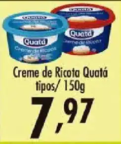Confiança Supermercados Creme de Ricota Quatá oferta