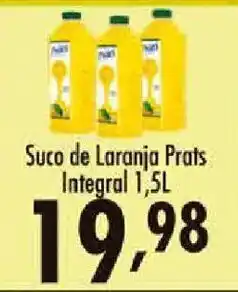 Confiança Supermercados Suco de Laranja Prats Integral oferta