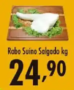 Confiança Supermercados Rabo Suíno Salgado kg oferta