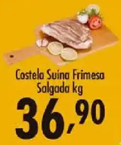 Confiança Supermercados Costela Suína Frimesa oferta