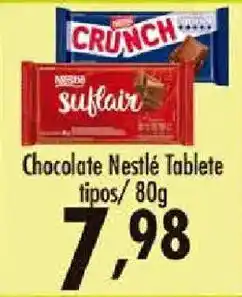 Confiança Supermercados Chocolate Nestlé Tablete oferta