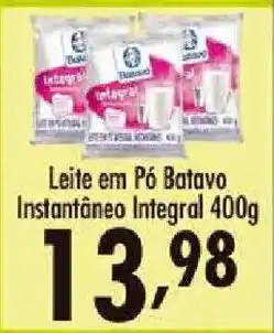 Confiança Supermercados Leite em Pó Batavo Instantâneo Integral oferta