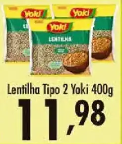 Confiança Supermercados Lentilha tipo 2 yoki oferta