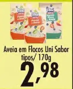 Confiança Supermercados Aveia em Flocos Uni Sabor oferta