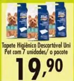 Confiança Supermercados Tapete Higiênico Descartável Uni Pet oferta
