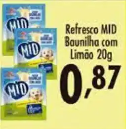 Confiança Supermercados Refresco mid baunilha com limão oferta