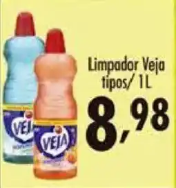 Confiança Supermercados Limpador Veja tipos oferta