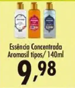 Confiança Supermercados Essência Concentrada Aromasil tipos oferta