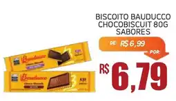 Economart Atacadista Biscoito bauducco chocobiscuit 80g sabores oferta