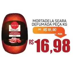 Economart Atacadista mortadela seara defumada peça kg oferta