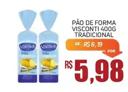 Economart Atacadista Pão de forma visconti tradicional oferta