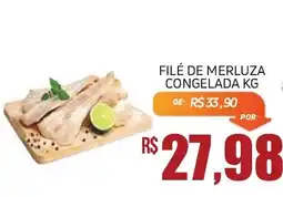 Economart Atacadista filé de merluza congelada kg oferta