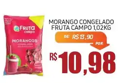 Economart Atacadista Morango congelado fruta campo oferta