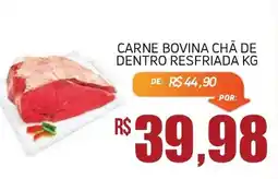 Economart Atacadista Carne bovina chá de dentro resfriada kg oferta