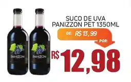 Economart Atacadista suco de uva panizzon pet oferta
