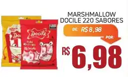 Economart Atacadista Marshmallow docile 220 sabores oferta