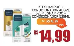 Economart Atacadista kit shampoo + condicionador above oferta