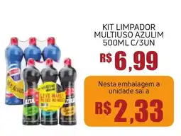 Economart Atacadista Kit limpidor multiuso azulim oferta
