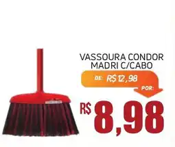 Economart Atacadista Vassoura condor madri c/cabo oferta