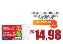 Economart Atacadista saco de lixo baglixo reforçado preto oferta