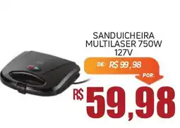 Economart Atacadista sanduicheira multilaser 750w 127v oferta