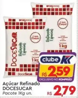 Komprao Atacadista Açúcar Refinedo DOCESUCAR oferta