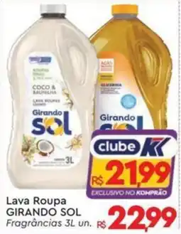 Komprao Atacadista Lava Roupa GIRANDO SOL oferta