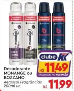 Komprao Atacadista Desodorante monange ou bozzano oferta