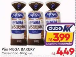 Komprao Atacadista Pão mega bakery caseirinho oferta