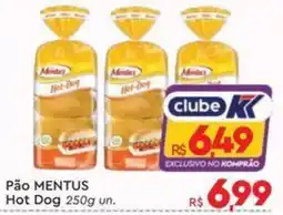 Komprao Atacadista Pão mentus hot dog oferta