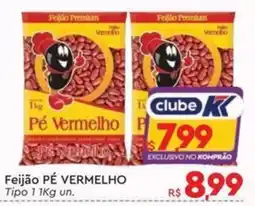 Komprao Atacadista Feijão pé vermelho oferta