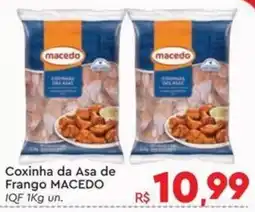 Komprao Atacadista Coxinha da Asa de Frango MACEDO oferta