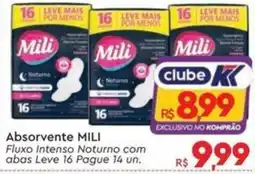 Komprao Atacadista Absorvente mili oferta