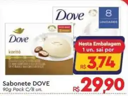 Komprao Atacadista Sabonete dove karité oferta