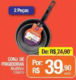 Milium Conj. de frigideiras multiflon oferta
