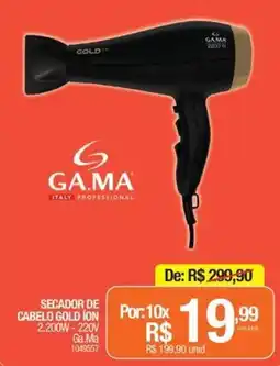 Milium Secador de cabelo gold ion oferta