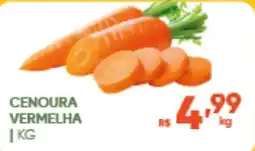 Pais e Filhos Supermercados cenoura vermelha oferta