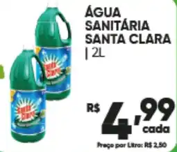 Pais e Filhos Supermercados Água sanitária santa clara oferta