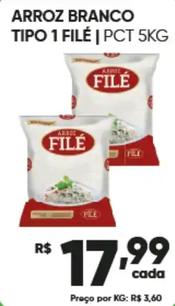 Pais e Filhos Supermercados Arroz branco tipo 1 file oferta