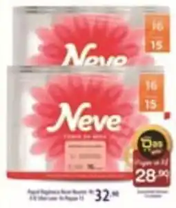 Rede DAS Neve toalha de rosto oferta