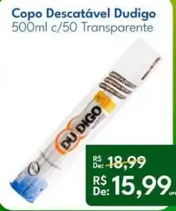 Supermercados Baklizi Copos descartável dudigo transparente oferta
