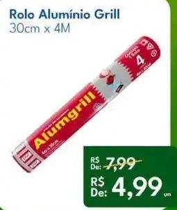 Supermercados Baklizi Rolo Alumínio Grill oferta