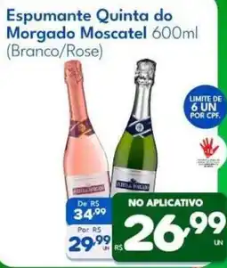 Supermercados Baklizi Espumante Quinta do Morgado Moscatel oferta