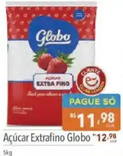 Açúcar extrafino globo