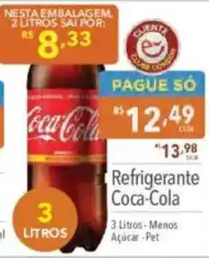 Supermercados Condor Refrigerante coca-cola oferta