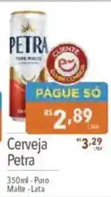 Supermercados Condor Cerveja petra oferta